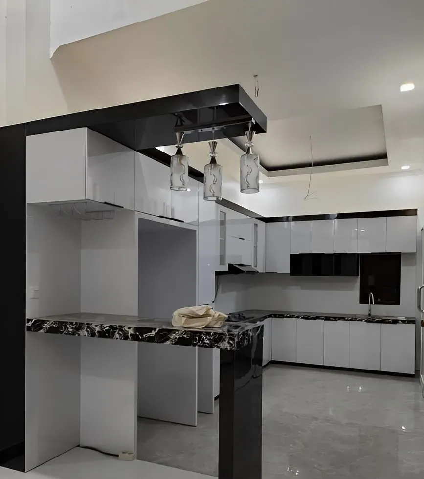 Proyek Kitchen Set Klien — Kitchen set minimalis dari pengerjaan terbaru di Palu Kota Palu Ruang Senawa
