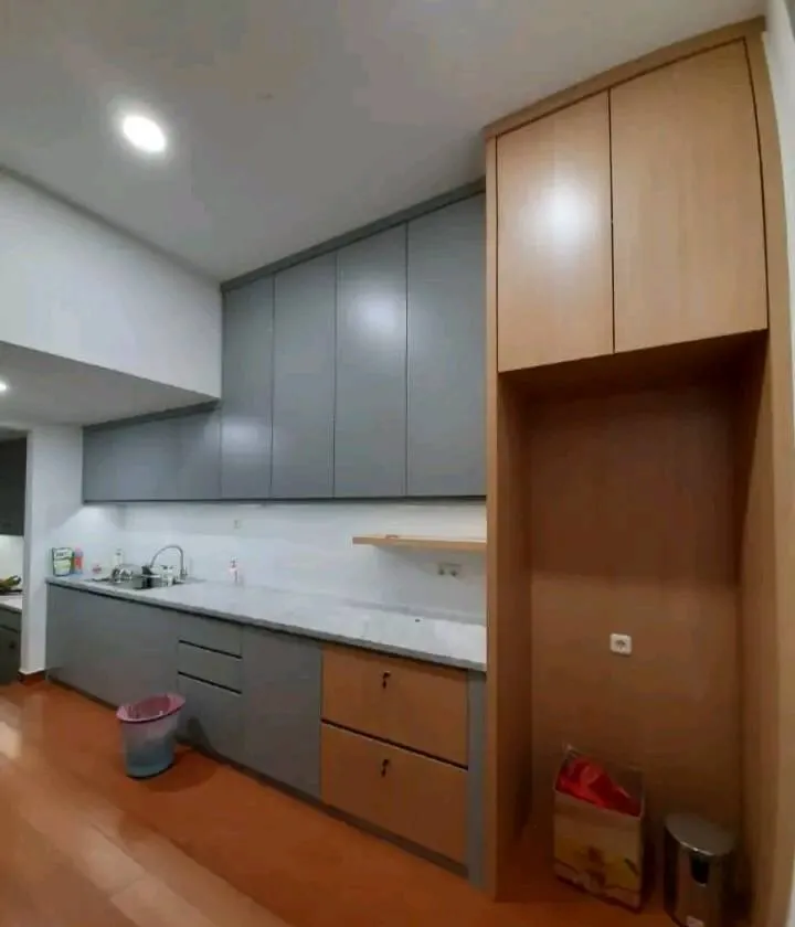 Proyek Kitchen Set Klien — Kitchen set minimalis dari pengerjaan terbaru di Palu Kota Palu Ruang Senawa