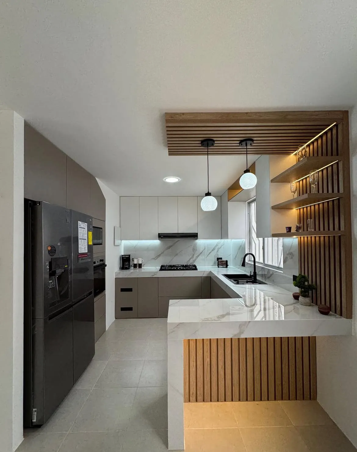 Proyek Kitchen Set Klien — Kitchen set minimalis dari pengerjaan terbaru di Palu Kota Palu Ruang Senawa